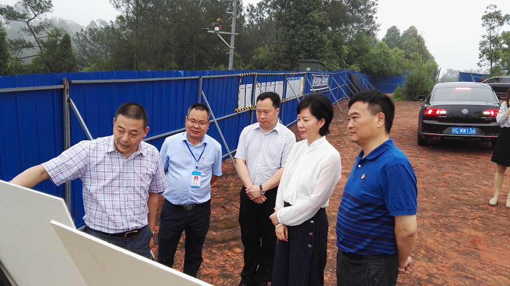 市委常委、組織部部長劉敏調(diào)研公司農(nóng)團(tuán)田園綜合體項目