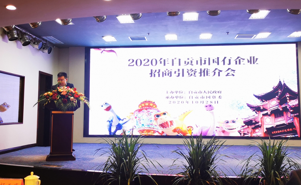 公司參加2020年自貢市國有企業(yè)招商引資推介會