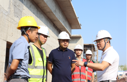 加強安全隱患排查 筑牢安全生產防線 匯東建工開展安全生產和環(huán)保大檢查