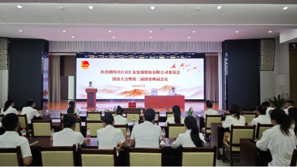 共青團四川自貢匯東發(fā)展股份有限公司委員會圓滿完成第二屆團委換屆工作