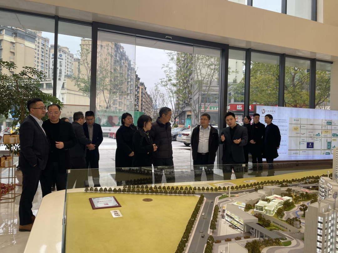 自貢市委常委、市總工會主席龍騰鑫調(diào)研“匯東鹽都印象”項目