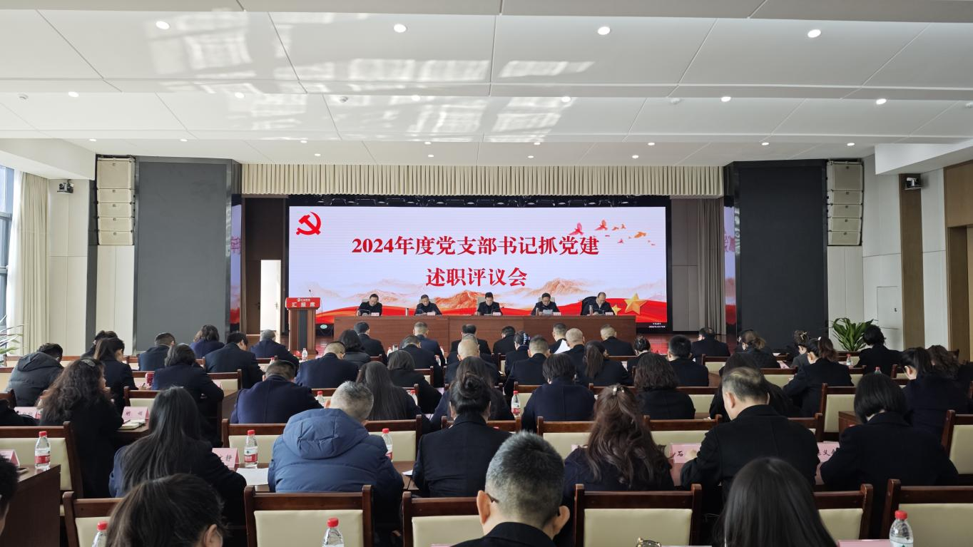 述職評(píng)議驗(yàn)成績(jī)，凝心聚力建新功 | 公司黨委召開(kāi)2024年度黨支部書(shū)記抓黨建述職評(píng)議會(huì)議